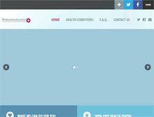 Tablet Screenshot of medicationjunction.com